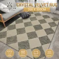 Large Area Rug Bedroom Carpet Floor Mat Non Slip Living Room Dining Nursery Office Washable Geometric 200x300cm