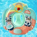Baby Pool Float, Baby Swimming Pool Floats with Steering Wheel and Horn, Summer Outdoor Water Float (Panda boy)