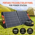 Portable Solar Panel Off Grid Camping Charger System Folding for Homes Generator Caravan RV Power Station Foldable USB DC Output
