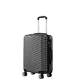Slimbridge 24" Luggage Suitcase Trolley Travel Packing Lock Hard Shell Grey