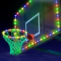 Led Basketball Hoop Light Rim and Backboard Outdoor for Hoop Outdoor with Remote,Light Up Basketball Rim Light,Basketball Goal Light
