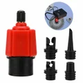 Sup Inflatable Pump Adapter Air Pump Converter, 4 Standard Conventional Air Valve Attachment for Inflatable Boat, Stand Up Paddle Board And Bed