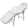 Treatment chair adjustable back- and footrest white