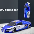 RC Car Racing Car Toys Climb Ceiling Across the Wall Rotating Stunt Col. Blue