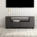 TV Cabinet Grey 120x35x43 cm Chipboard
