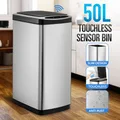 50L Smart Sensor Bin Kitchen Rubbish Recycling Bin Infrared Motion Sensor Trash Waste Bin