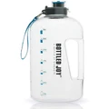Half Gallon Water Bottle, BPA Free 75oz Large Water Bottle for Camping Workouts and Outdoor