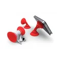 Clever Suction Cup Silicone Stand Holder and Earphones Cord Winder for iPhone 5-4-4S Samsung Galaxy