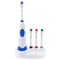 Revolving Electric Toothbrush with Replacement Brush Heads