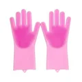Magic SakSak Reusable Silicone Gloves Scrubber Cleaning Brush Heat Resistant