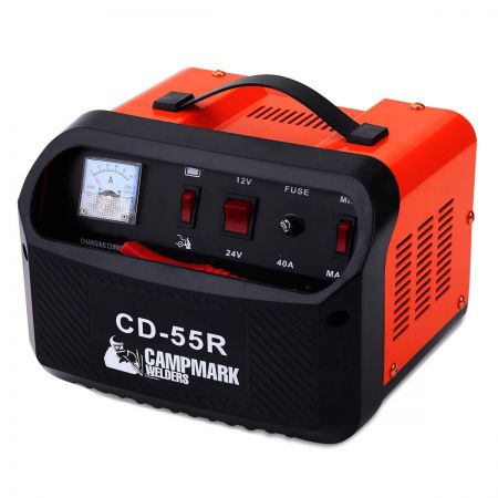 NEW ROSSMARK 2IN1 Car Battery Charger Jump Starter 12V 24V 40A ATV Boat Tractor