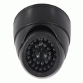 1 * Dummy Dome Security Camera Fake Infrared LED Flashing Blinking Surveillance CCTV