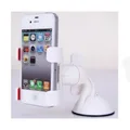 LUD Universal 360 Car Windshield Mount Holder Bracket For iPhone PDA Phones GPS MP3 White