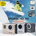AMKOV JS5000S WIFI connection Wireless and Movement Sports DV Camera Camcorder 2 PCS Battery