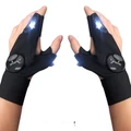 LED Flashlights Gloves Perfect for Handyman, Camping, Fishing