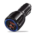 Dual USB Car Charger Quick Charge 3.0 for IPhone/ Samsung /XIAO MI / HUA WEI