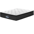 Giselle Bedding Eve Euro Top Pocket Spring Mattress 34cm Thick -Queen