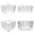 Pet Playpen Foldable Dog Cage 8 Panel 36 inches with Cover