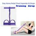 Training Leg Pull Up Bodybuilding Slimming Exerciser/Multi-Function Adjustable 4 Resistance Latex Bands Workout Sit-up Pulling Strap Rope