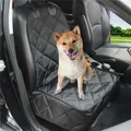 Football leather front seat cushion high frequency pressure TPU waterproof quilted cotton pet dual-use pet car seat mat