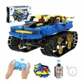 STEM Building Toys RC Car, 572 Pcs Building Blocks Kit APP & 2.4Ghz Rechargeable Remote Control Vehicle, Science Learning Educational Engineering Toy Tracked Off-Road Racing Stunt RC Car/Tank/Robot