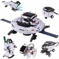 STEM Toys 6-in-1 Solar Robot Kit Learning Science Building Toys Educational Science Kits Powered by Solar Robot for Kids 8-12 Year Old Boys Girls Gifts