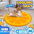 AFP Orange Pattern Pet Dog Cat Cooling Gel Mat Pad 60X60X0.8CM