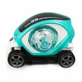3D Electric Car Toy with Sound and light Rotating colorful Golf cart Col.blue