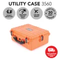 HD Series Utility Hard Case for Cameras & Drones - Hi Vis Orange