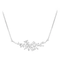 Georgini Iconic Bridal Hyacinth Silver Necklace Silver