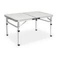 Weisshorn Foldable Kitchen Camping Table Silver OSFA