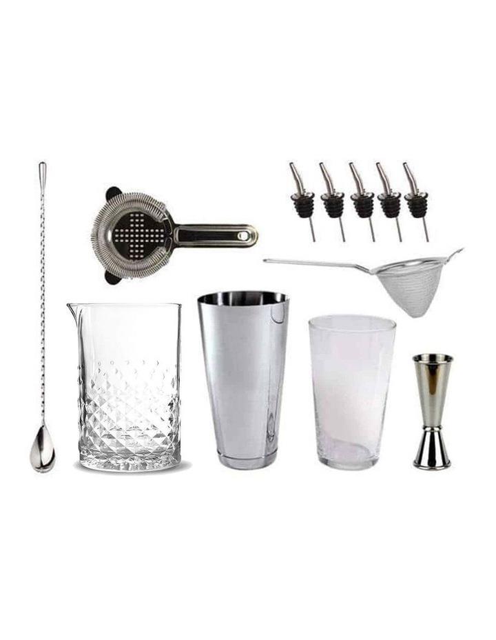 Cocktail Kit Bartender's Bar Kit with Boston Shaker and Glass Steel
