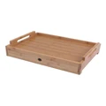 Living Today Bamboo Serving Tray With Drawer