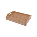 Living Today Bamboo Serving Tray With Drawer