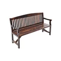 Gardeon Wooden Garden Bench Chair Charcoal