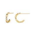 PDPAOLA Ombre 18ct Gold Plated Earrings Gold