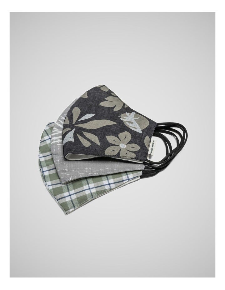 Rodd & Gunn Face Mask Grey Slate Multi Assorted