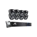 UL TECH Home Security System CCTV 8 Dome Cameras CCTV-8C-8D-BK-T