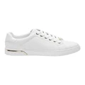 Guess Rollin White Lace-Up Sneaker White 7