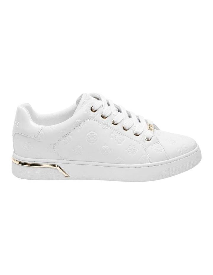 Guess Rollin White Lace-Up Sneaker White 8