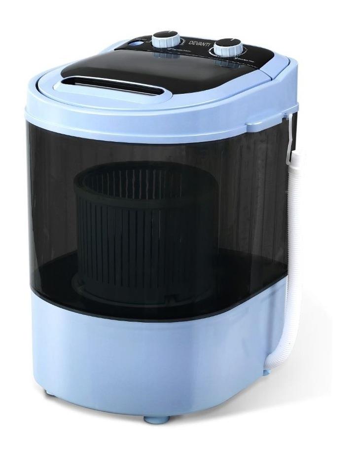 Devanti Portable Top Load Washing Machine 3KG Black PWM-S-30-BK