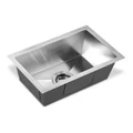 Cefito Single Bowl Laundry Stainless Steel Kitchen Sink 45X3MM Silver