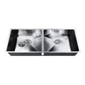 Cefito Double Bowl Laundry Stainless Steel Kitchen Sink 86X44CM Silver