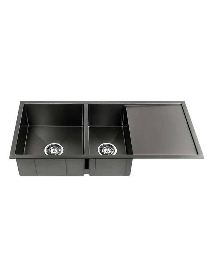 Cefito Stainless Steel Kitchen Sink 1X45CM Black