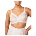 Triumph 'Kiss of Cotton' Soft Cup Support Bra 10000028 Nude 14 DD