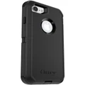 OTTERBOX Defender Black Shockproof Case with Screen Protector for iPhone 7/8 Black