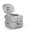 Weisshorn Portable 22L Outdoor Toilet Silver No Colour