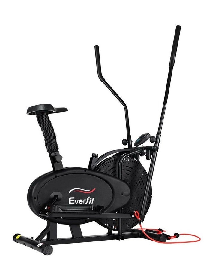 Everfit 4in1 Elliptical Cross Trainer Exercise Bike Bicycle Home Gym Fitness Machine Running Walking No Colour