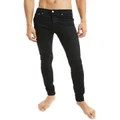 Calvin Klein Jeans 016 Low Rise Skinny Jeans in Black 33