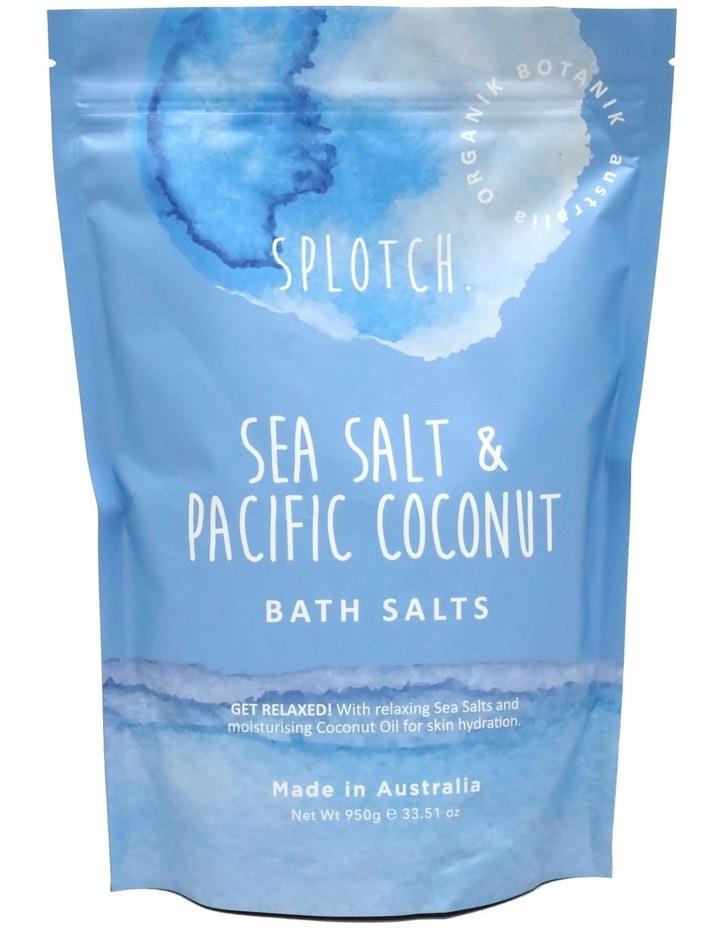 Organik Botanik Splotch Sea Salt & Pacific Coconut Bath Salts 950g
